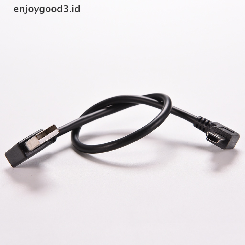 Kabel Adapter USB 2.0 A Right Male plug to Mini B 5P Right Angle Male plug