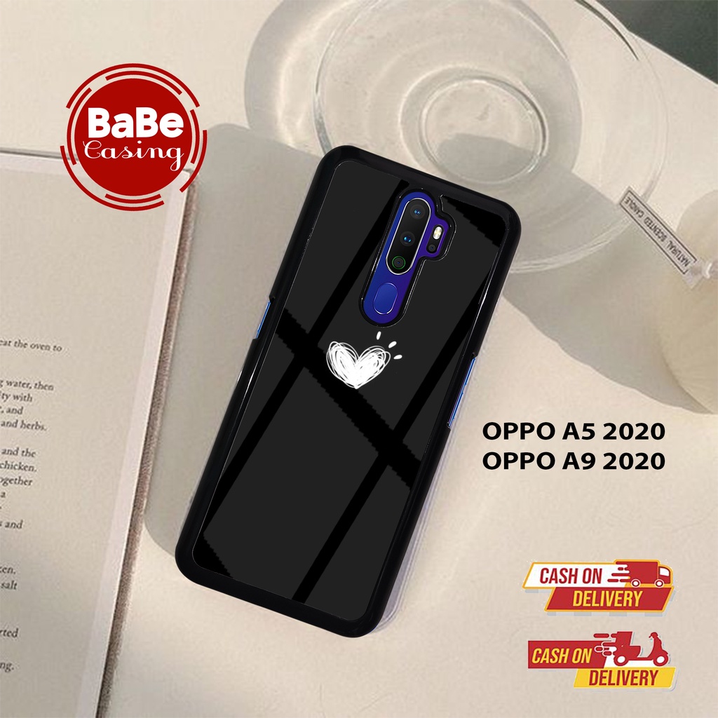 Case Oppo A5 2020 A9 2020 - Casing Hp Oppo A5 2020 A9 2020 - [ BLACK CUTE ] - Case Hp - Casing Hp - 