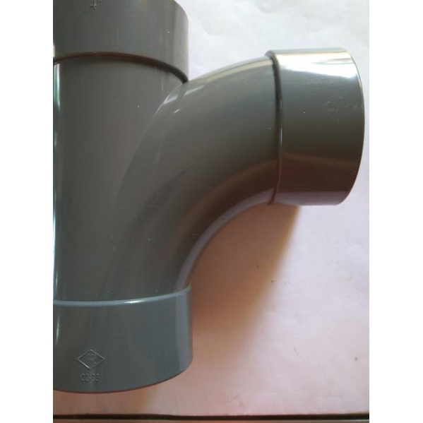 Sambungan Pipa Paralon Tee Yee T Y / Large Radius Tee 4 "