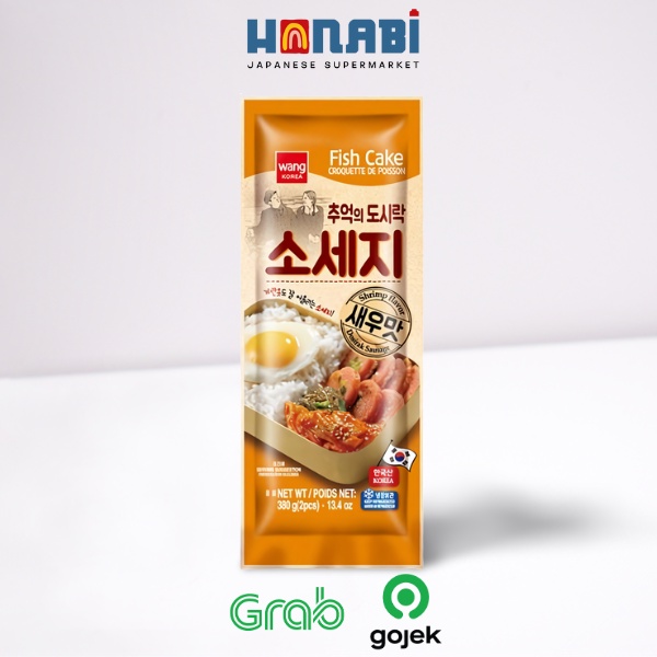 

Wang Fish Sausage Shrimp Flavor 380g - Sosis Rasa Udang Made In Korea