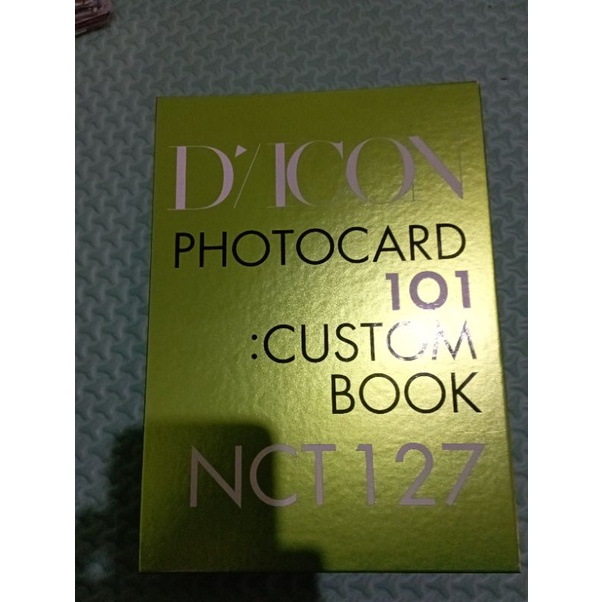 DICON NCT 127 JUNGWOO SET + KEYRING + POSCARD + GRUP SET