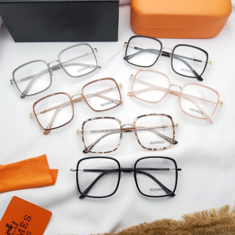 Frame Kacamata H16006, Gratis Lensa Minus, Kacamata Antiradiasi, Kacamata Baca, Kacamata Korea