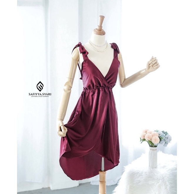 [PRELOVED][SEXY RED]Safiyya Syar'i - Diana Dress | BAJU TIDUR WANITA
