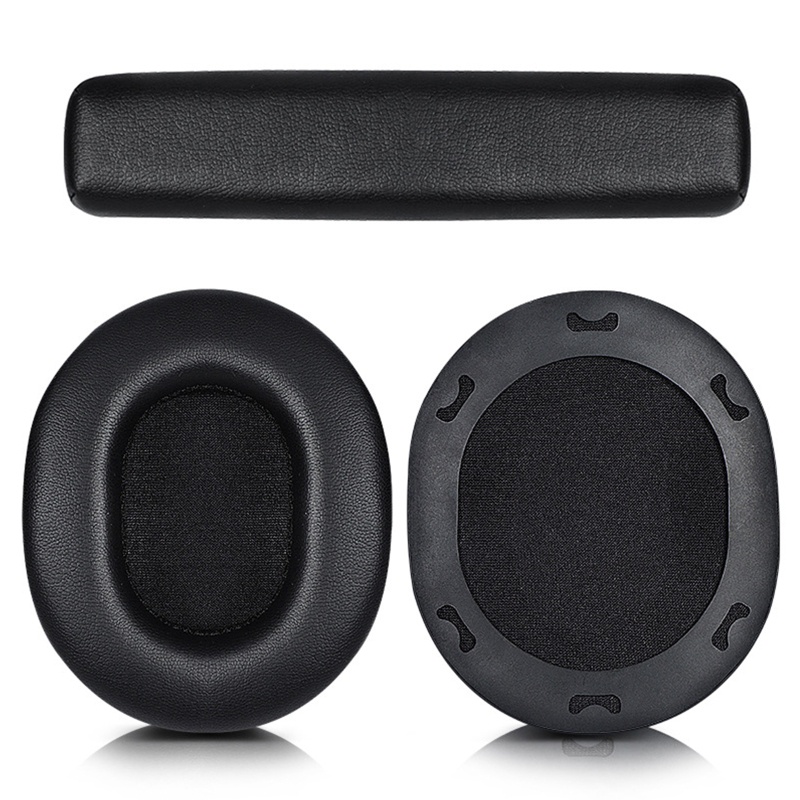 Bt Mudah Diganti Bantalan Telinga forAudio Technica ATH M70X Headphone Busa Lebih Tebal Cover Sleeves Earpads Headbeam