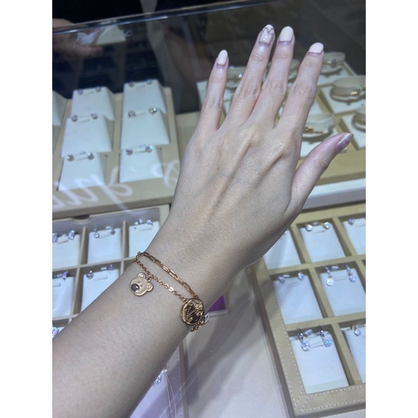bts tiny tan x frank&co gelang berlian Taehyung V