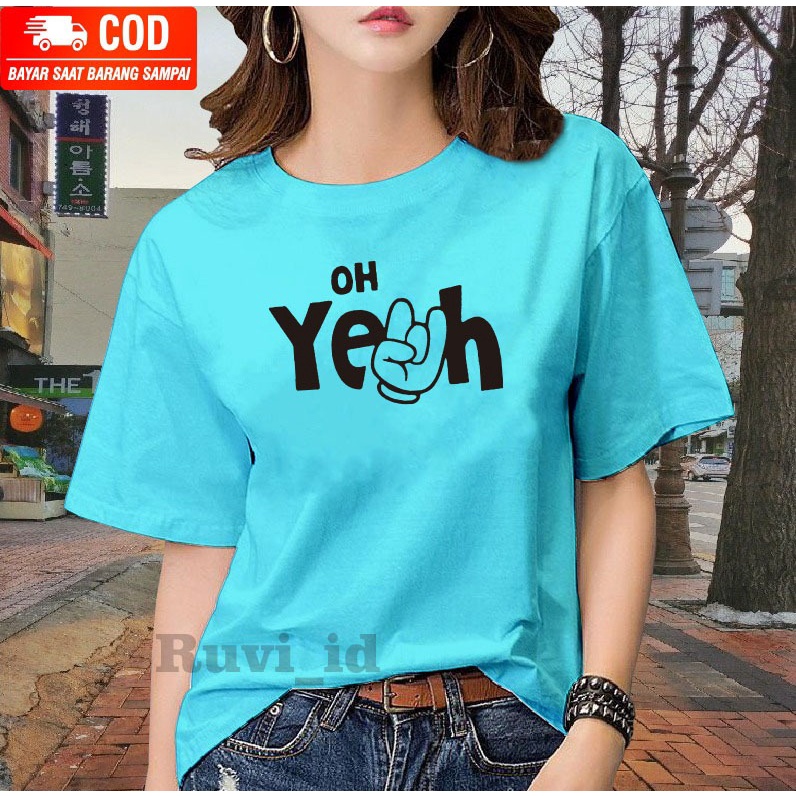 Ruvi_id-BELI 3 GRATIS HEADSET EXTRA BAS / KAOS WANITA OBLONG LENGAN PENDEK / KAOS CEWEK KATA-KATA KEREN / KAOS DISTRO / KAOS WANITA KEKINIAN / KAOS WANITA IMPORT / KAOS WANITA OVERSIZE / KAOS WANITA JUMBO / BLUS / T-SHIRT / BAJU MURAH