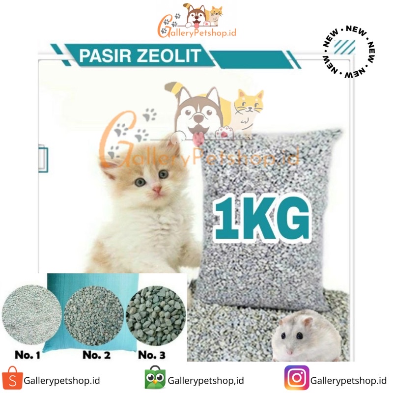 Jual Pasir Zeolit Murah Kg Pasir Kucing Zeolit Kg Shopee Indonesia