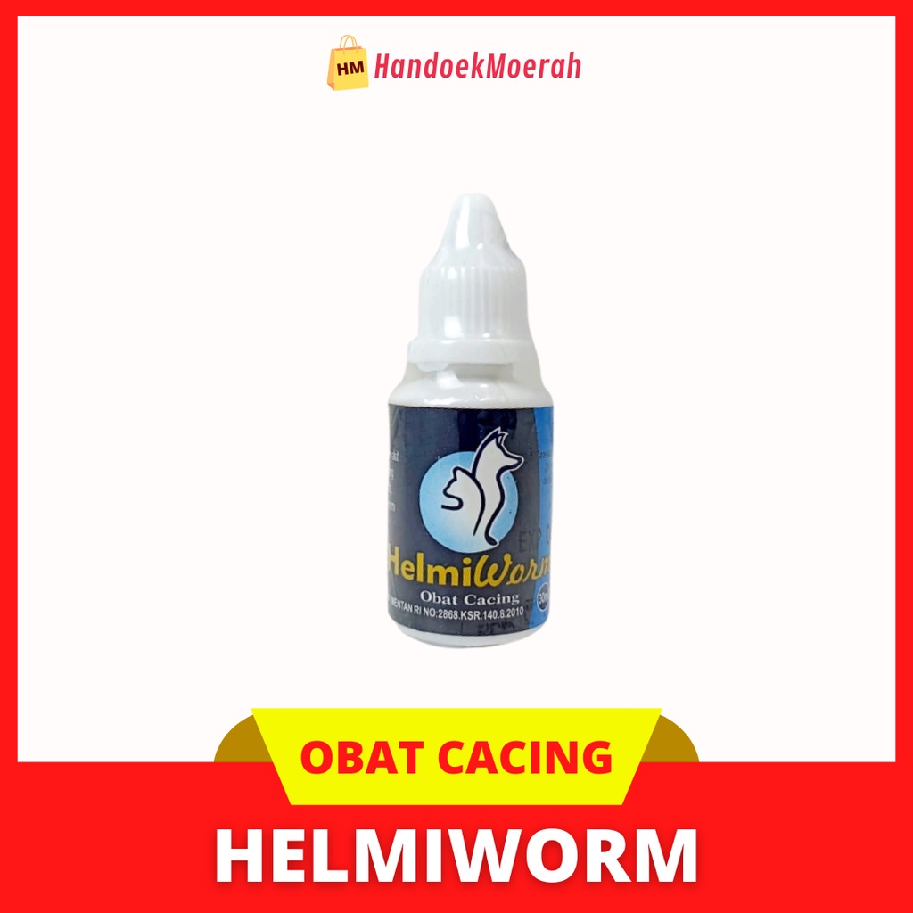 HELMIWORM 30 ML / Obat Cacing Kucing &amp; Anjing