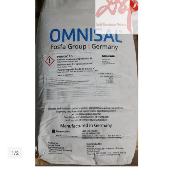 Kual Perenyah Sapp 40 / Puron Ag / Sodium Acid Pyrophosphate Ex. Jerman