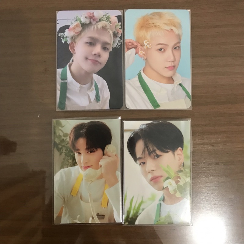 [ready ina] pc photocard blooming binder hyunsuk jaehyuk junghwan
