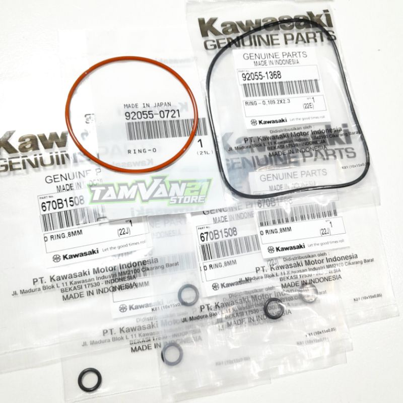 SEAL O RING HEAD COP NINJA RR R SS KGP