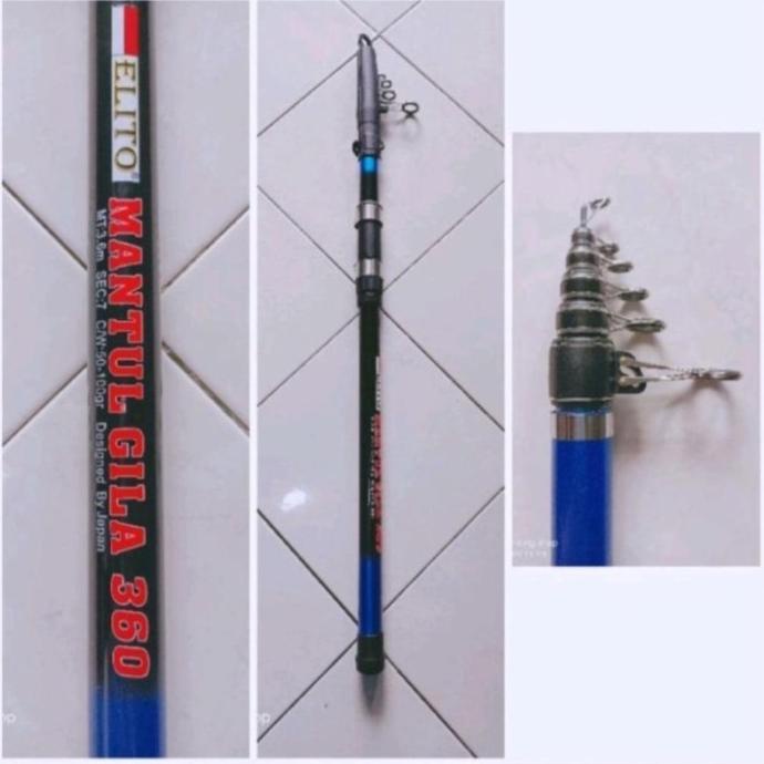 Joran Elito Mantul Gila 360 390 420 cm Fishing Surf rod Pasiran