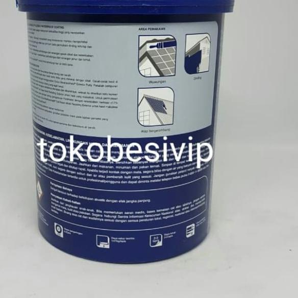 DULUX AQUASHIELD CAT PELAPIS ANTI BOCOR 1KG - abu muda