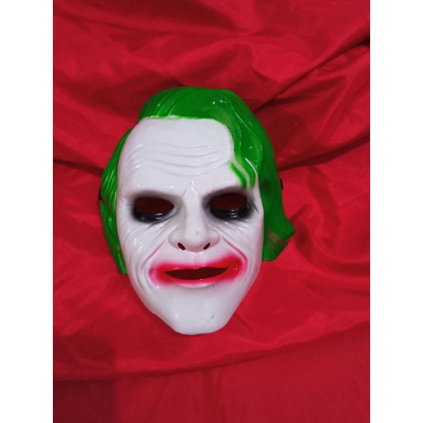 topeng Halloween joker hijau