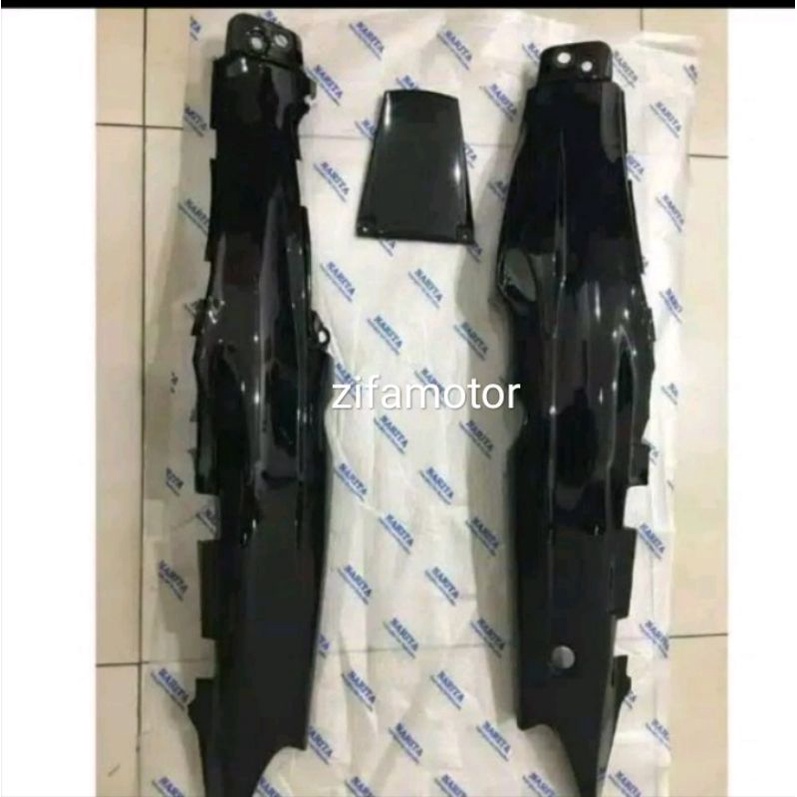 Cover Body Belakang Yamaha Vega R lama/ FiZ R Warna Hitam vega r lama VEGA LAMA VEGA R LAMA