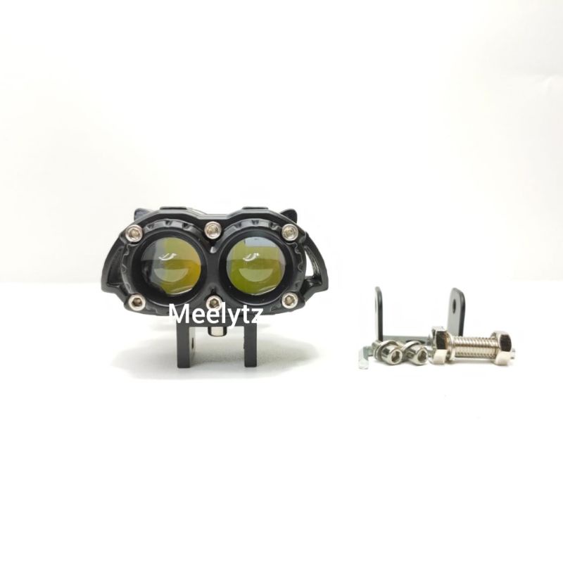 Lampu Tembak Sorot LED SQL 2 MATA 40 watt - Tipe laser Kuning putih