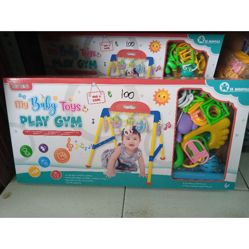 mainan anak baby play gym