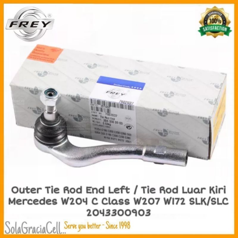 Left Outer Tie Rod / Tie Rod Luar Kiri Mercedes W204 W207 - 2043300903