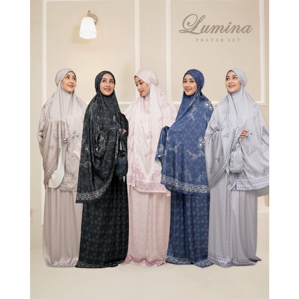 Mukena Print Silk Lumina  | mukena traveling | by Danyta