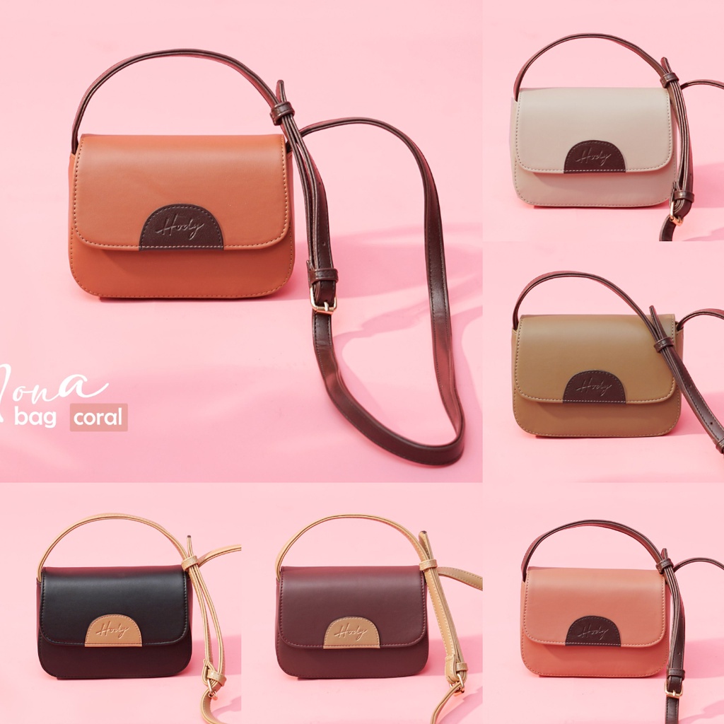 HODY - MONA Bag Tas Selempang Mini Cute Wanita Kulit Premium Cocok Untuk Daily | MONA BAG BY HODY