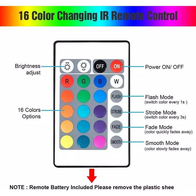 LAMPU SOROT RGB WARNA WARNI LED 10W 20W 30W 50W 100W EMICO FLOOD LIGHT TAMAN TEMBAK HIAS PANGGUNG OUTDOOR WATERPROOF DEKORASI AC 220V EMICO SNI ORIGINAL