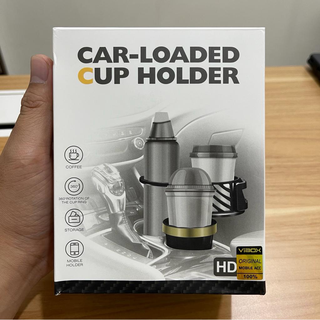 PROMO SALE HOLDER MOBIL GELAS HD-41 CAR LOADED CUP HOLDER SERBAGUNA HD41