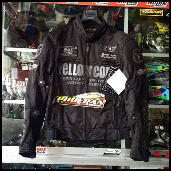 Jacket Jaket Yellow Corn Yb 0102 Black Gun Metal