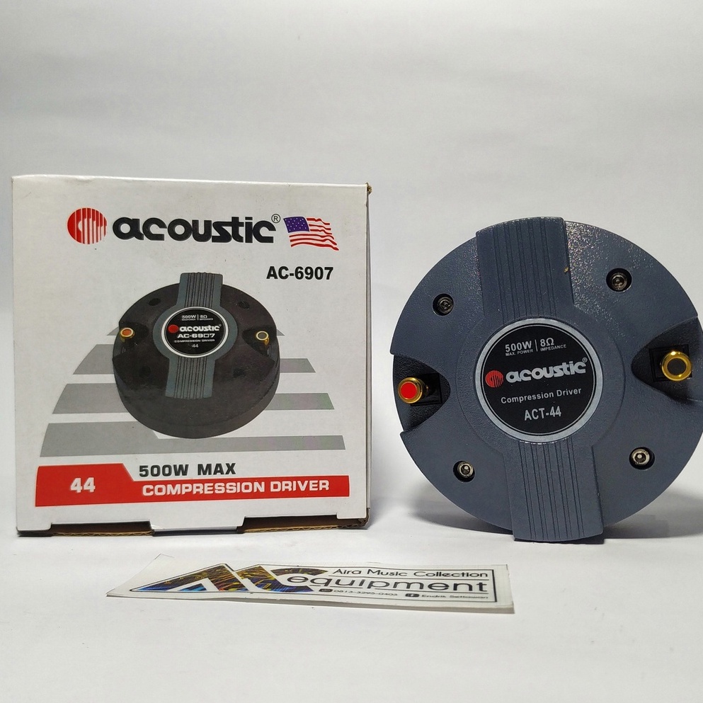 super driver tweeter acoustic pa44 original / driver tuiter acoustic ACT 44 original accoustic twite