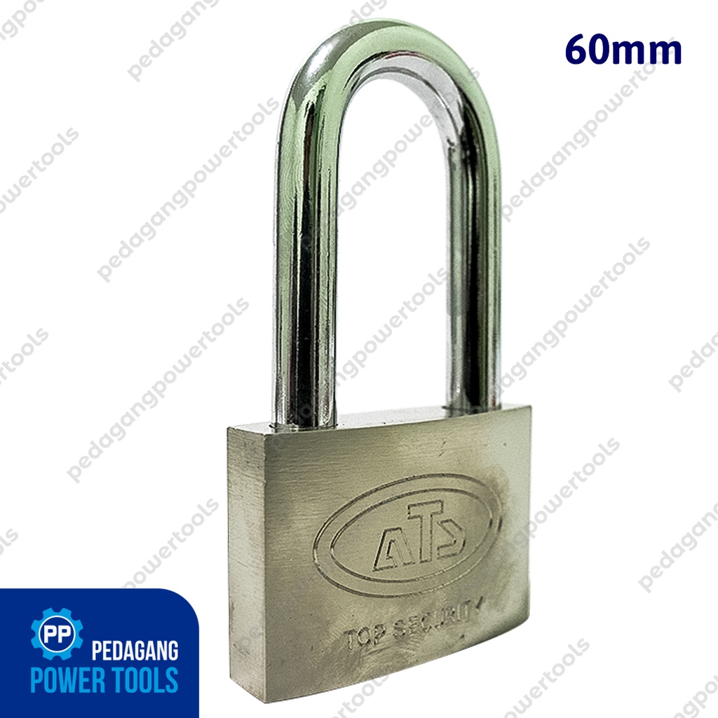 ATS GEMBOK BESI 60 MM LONG PADLOCK KUNCI PAGAR RUMAH LEHER PANJANG