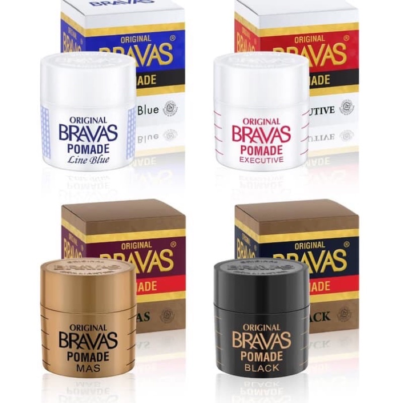 BRAVAS Pomade Minyak Rambut 80gr