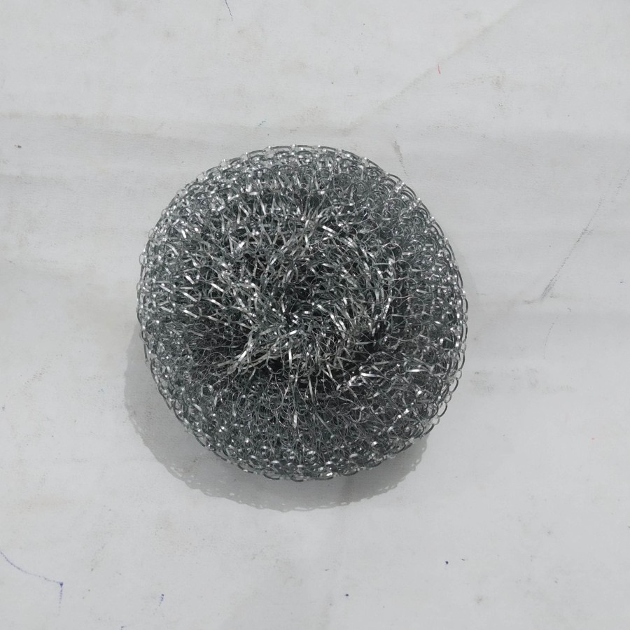 Tapas sabut busa besi steinless steel wool stilwol gosokan panci dramashop