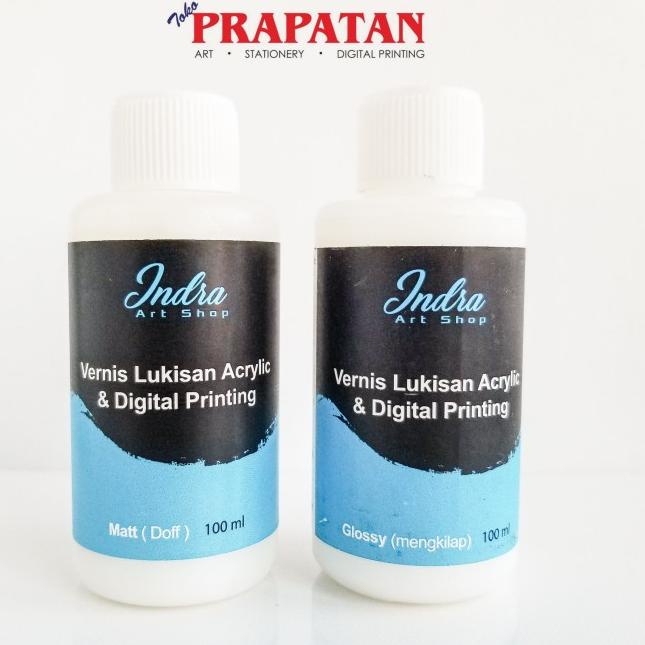 

Indra Art Varnish for Acrylic Paint 100 ml / Vernis lukis - Matt