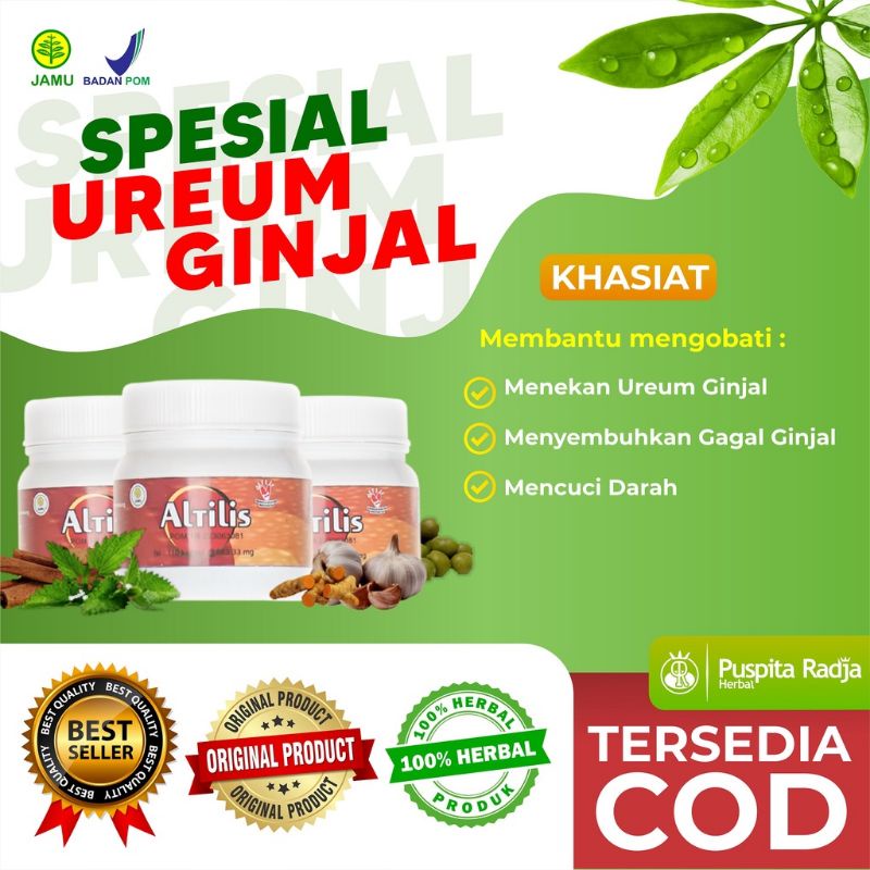 Altilis Obat Ureum Ginjal Hasan Sabilah Puspita Radja Herbal