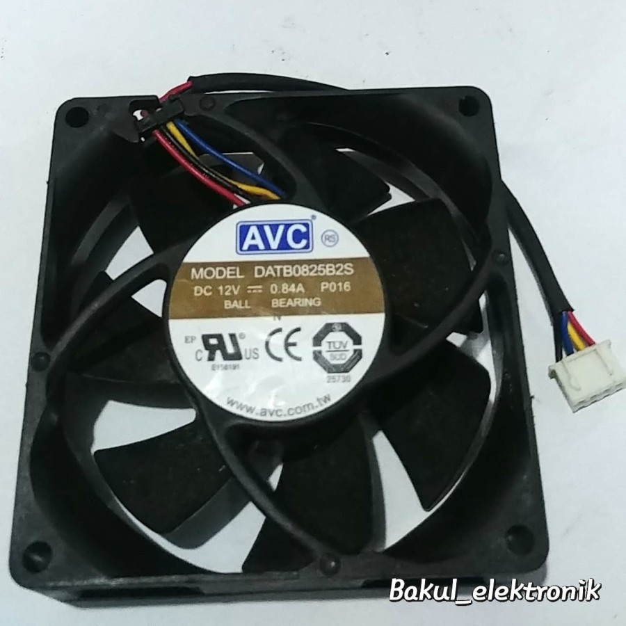 FAN AVC 8CM 12V 0.84A high speed