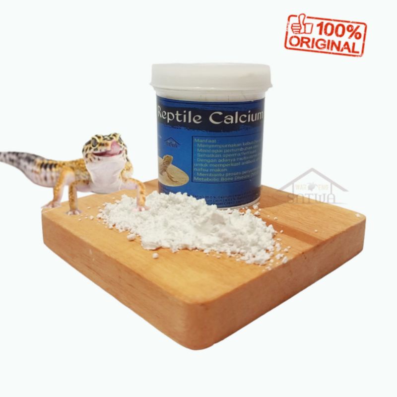 [WS12] Reptile calcium kalsium reptil obat vitamin reptil gecko bearded dragon tokek kadal PALING MURAH