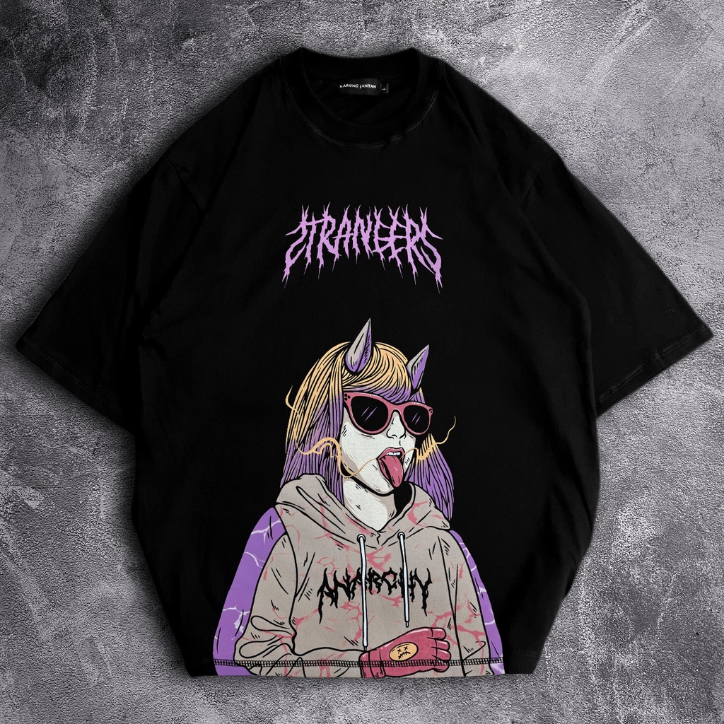 [Oversize] BAJU KAOS OVERSIZE / OVERSIZE T-SHIRT &quot;Anarchy&quot;