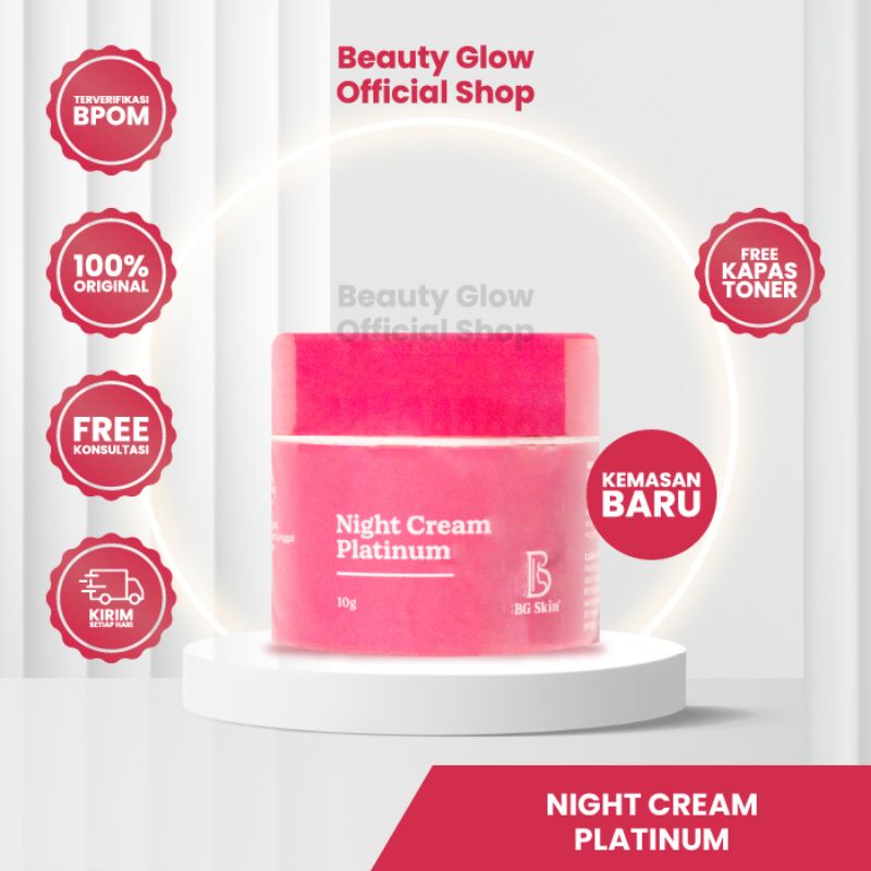 BG Skin Night Cream Krim Malam BPOM