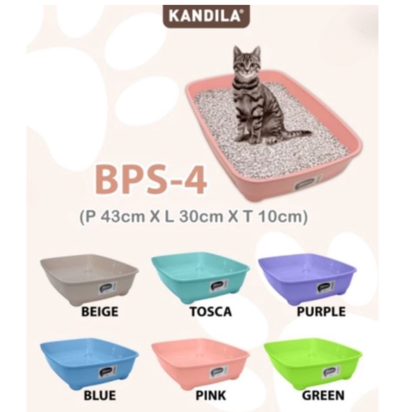 Tempat Pasir Kucing / Bak Segi Empat BPS-4