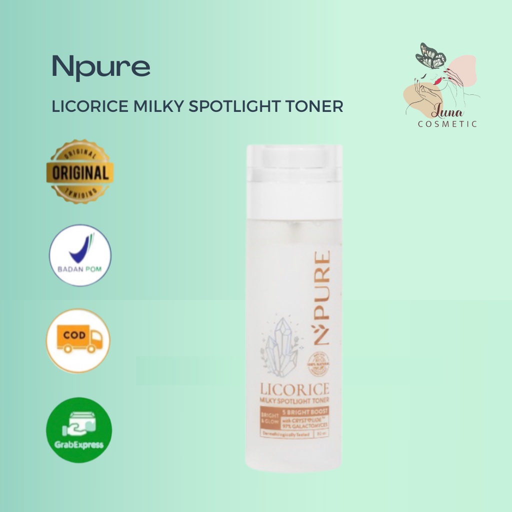 NPURE LICORICE MILKY SPOTLIGHT TONER