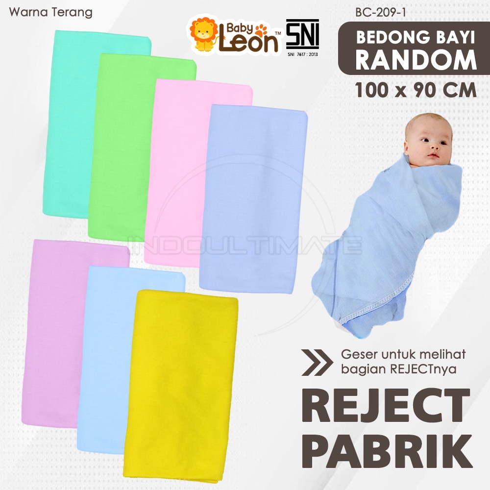 REJECT Bedong Bayi BABY LEON BABY STAR BC-209-1 BCS-9101 (100x90 cm) BCS-8101 BC-210 (80x90) Bedong Bayi Baru Lahir Model Terbaru Bedong Bayi Jumbo Pelangi Selimut Bayi Kain Pernel Bayi Warna Pelangi Alas Tidur Bayi Perlengkapan Bayi Baru