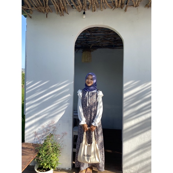[veilish.chic] ISABEL DRESS | OVERAL KOREA | GAMIS LEBARAN