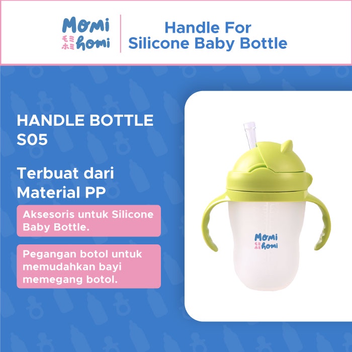 MOMI HOMI S05 Aksesoris Botol Dot Susu Bayi Gagang Pegangan Botol Handle Grip