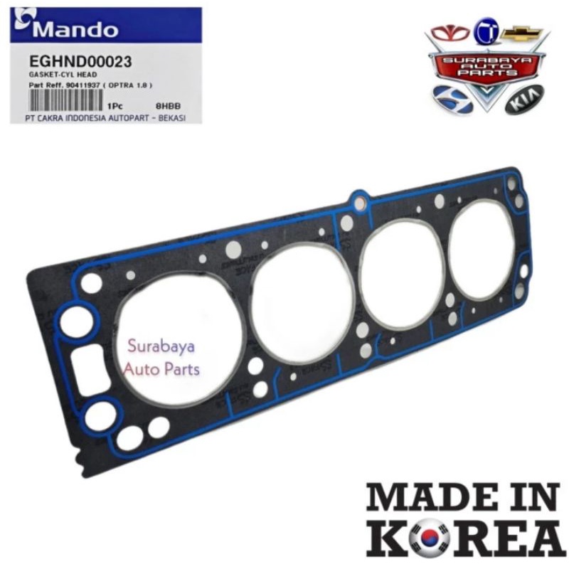 Gasket Cylinder Head Chevrolet Optra 1.8 Paking kop Packing Head
