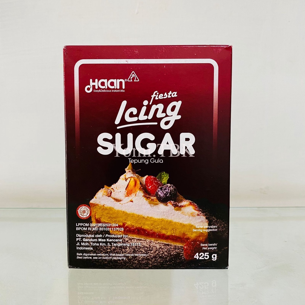 

HAAN Fiesta Icing Sugar/Tepung Gula Haan/Gula Bubuk - 425gr