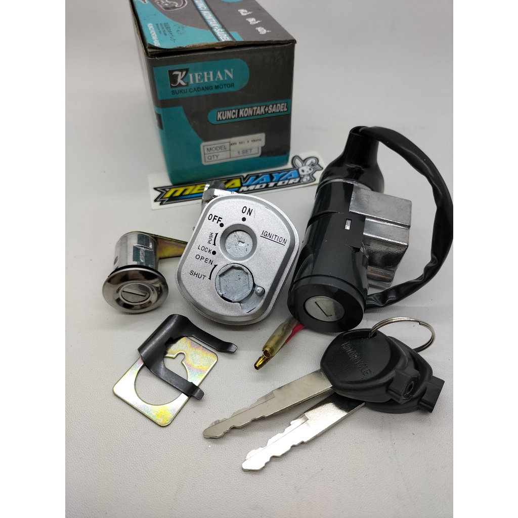 KUNCI KONTAK SET SUPRA X 125 NEW KIEHAN KUNCI KONTAK SET PLUS JOK SUPRA X 125 NEW KIEHAN
