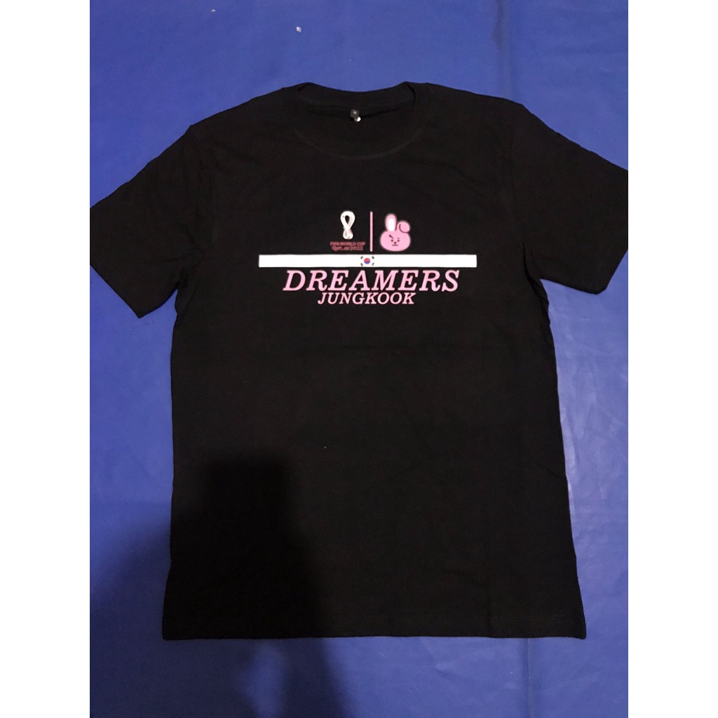 Kaos kpop world cup qatar dreamers jungkook