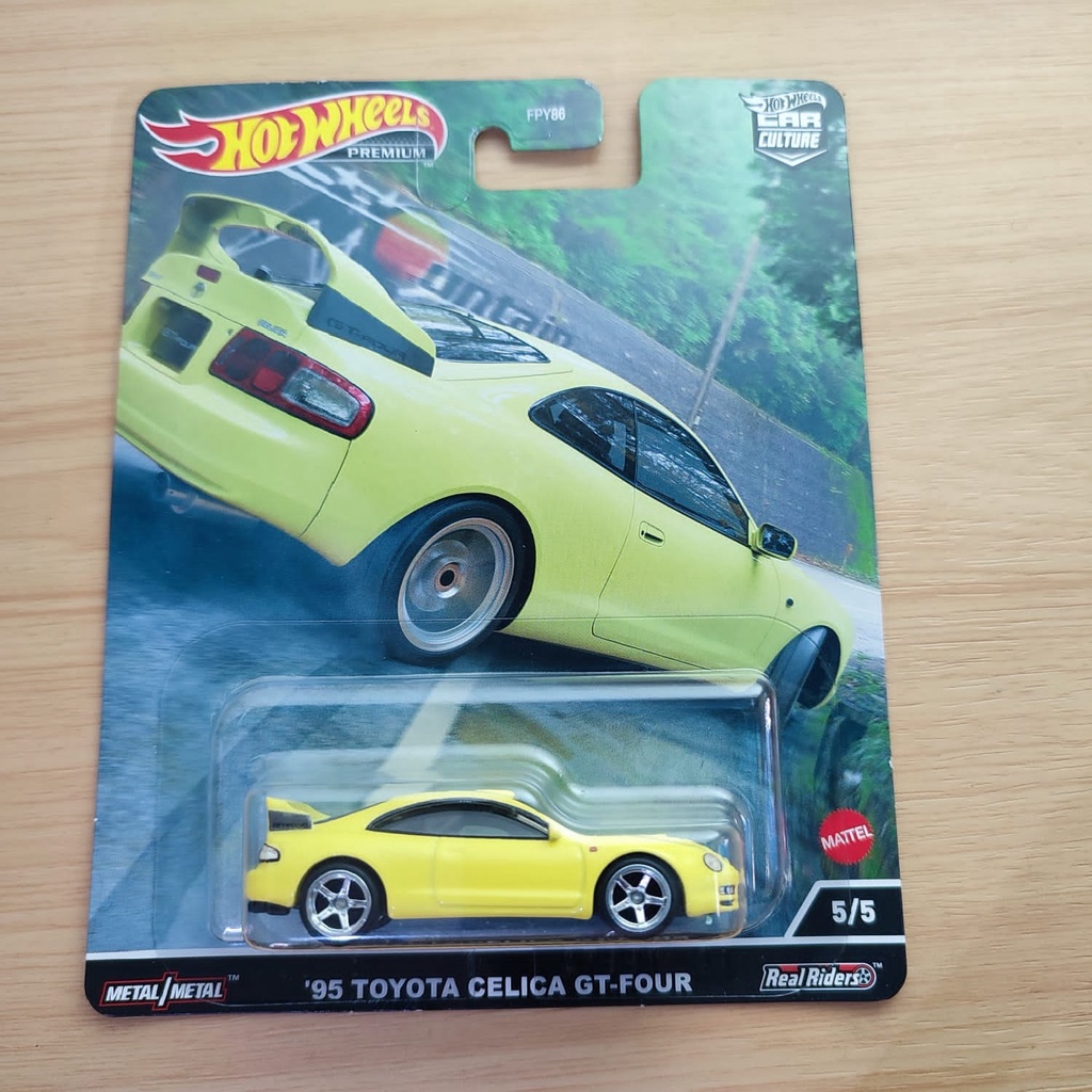 Hot Wheels Premium  95 TOYOTA CELICA GT-FOUR