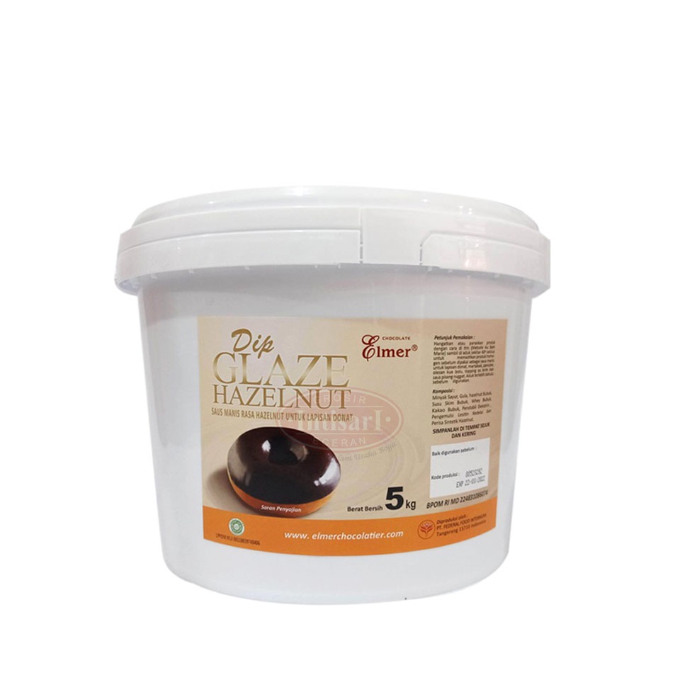 

Elmer Dipping Glaze Hazelnut Curah 1Kg, 500 Gr, 250 Gr