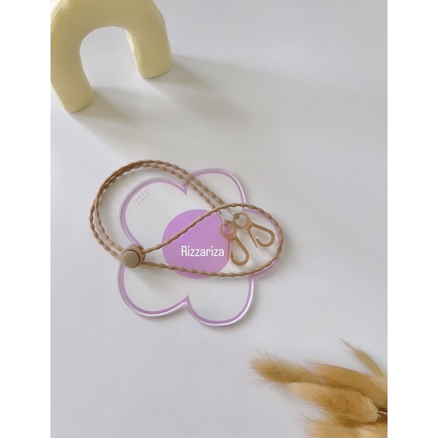 Strap Masker 2 in 1, Kalung Masker Premium