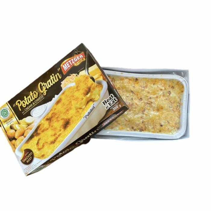 

Metzger Potato Gratin 300G Real Cream & Cheese Kentang Dan Sapi Halal 006